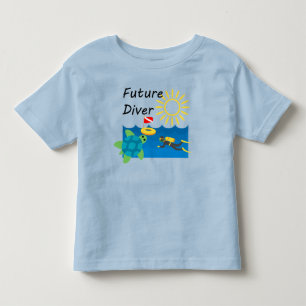 Framtida dykardesign - Småbarn Bra Jersey T-Shirt