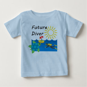 Framtida dykare - Baby Bra Jersey T-Shirt