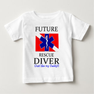framtida dykare_pappa t-shirt