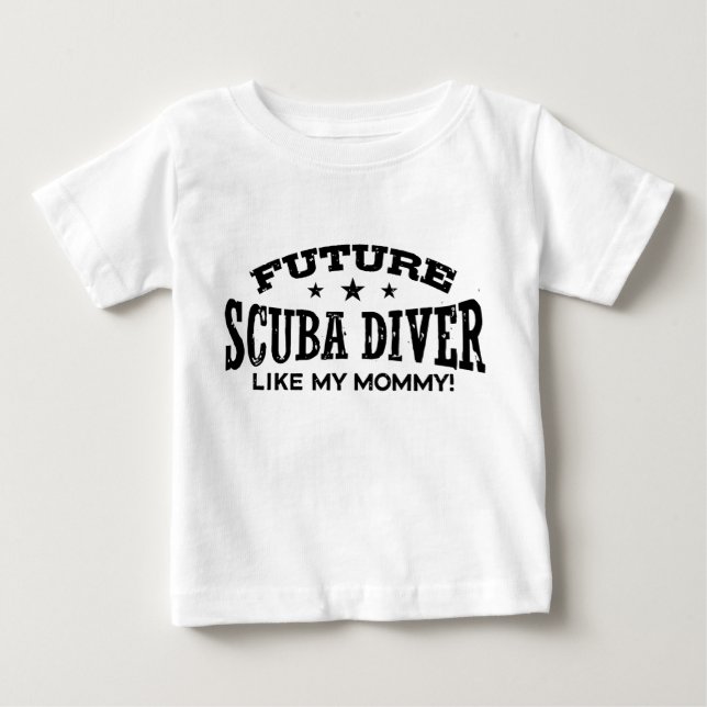 Framtida dykare tee shirt (Framsida)