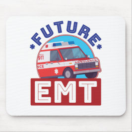 Framtida EMT Sjukvårdare Ambulance Driver Musmatta