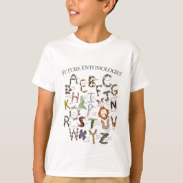 Framtida entomolog | Kryp Älskare Alphabet | INSEK T Shirt