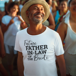 Framtida Far i Bride WV Bröllop T Shirt