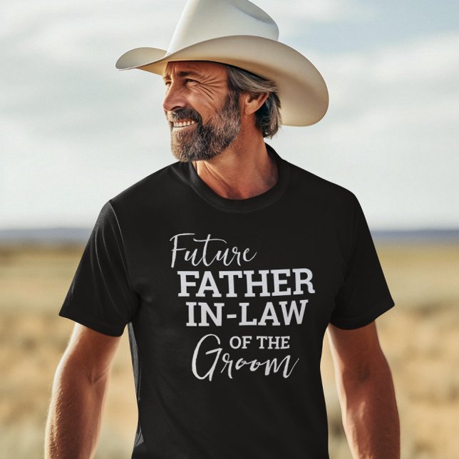 Framtida Far i lagen om Groom BV Bröllop T Shirt (Skapare uppladdad)