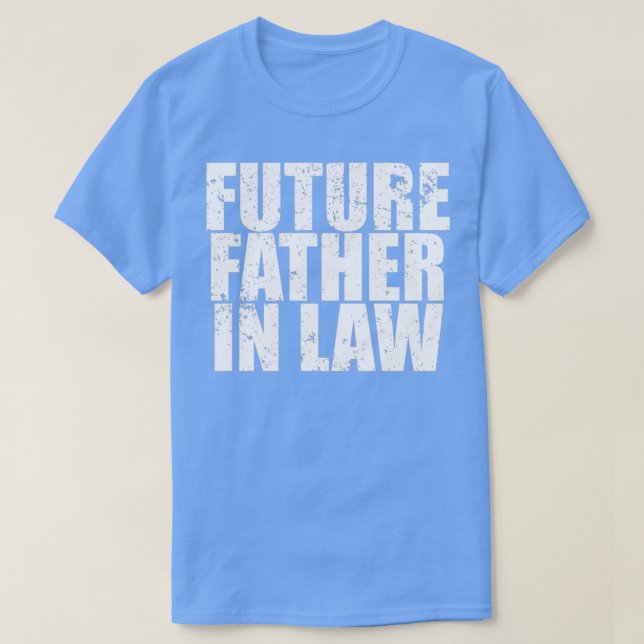 Framtida Far i Law Shirt Funny Bröllopsfest Shi T (Design framsida)
