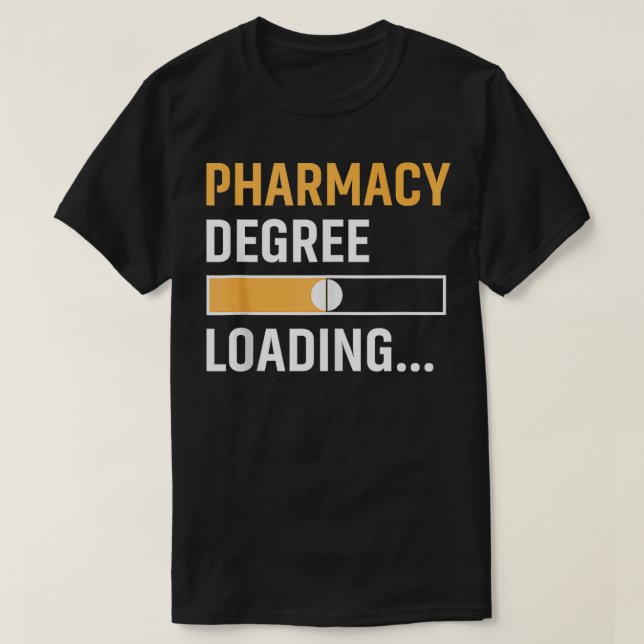 Framtida farmaceutisk Gift för farmaci Doktor Grad T Shirt (Design framsida)