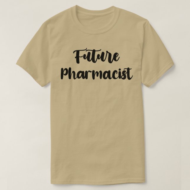 framtida Farmaceutisk nuny Farmacepresentidé T Shirt (Design framsida)