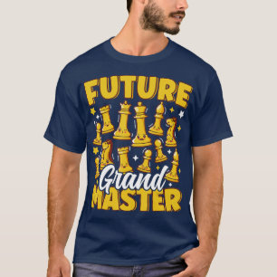 Framtida farmästare Chess Player Cute Chess Delar T Shirt
