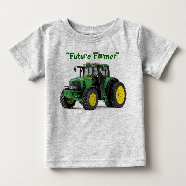 Framtida Farmer Baby Shirt Tröja (Framsida)