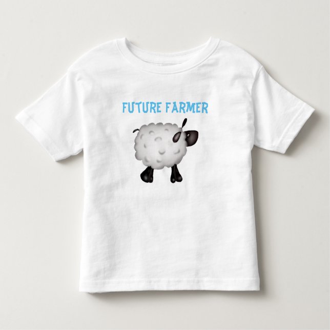 Framtida fårshandel t shirt (Framsida)