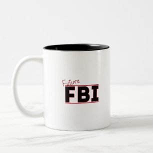 Framtida FBI Två-Tonad Mugg