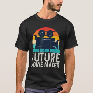 Framtida filmfilm i Movie Maker T Shirt