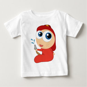 Framtida Firefighter Infant and Småbarn Apparel T-shirt