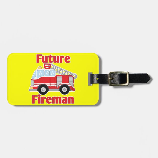 Framtida Fireman Bagagebricka (Horisontell Framsida)
