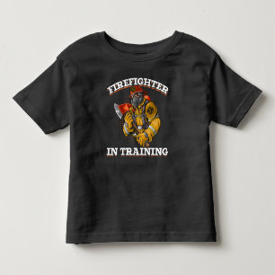 Framtida Fireman Coola Boys och Girls Firefighter T Shirt