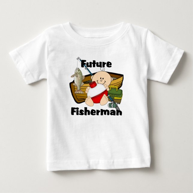 Framtida fiskare t-shirt (Framsida)