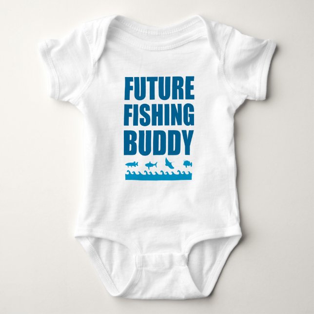 Framtida fiskekompis tee shirt (Framsida)
