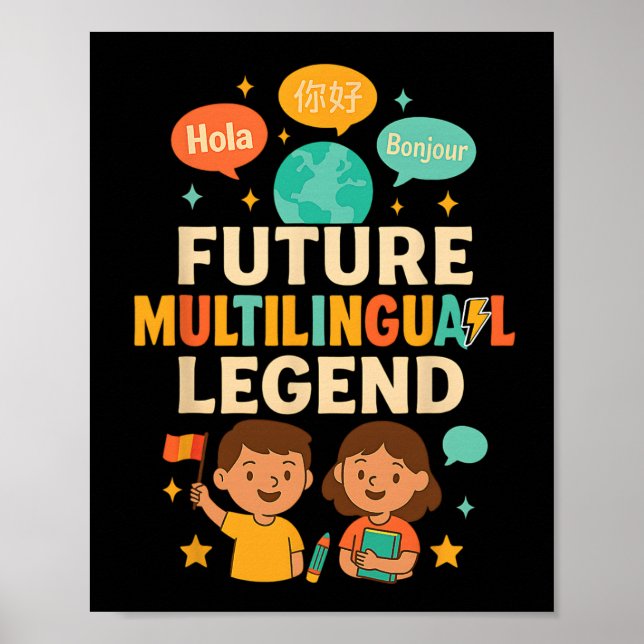 Framtida flerspråkig språkinlärningskod för språku poster (Framsidan)