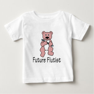 Framtida flutist/björn t shirt