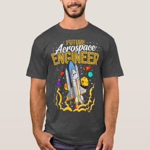 Framtida flyg- och rymdastronaut i Ingenjör T Shirt