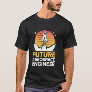 Framtida flygingenjör skola ingenjörsexamen t shirt