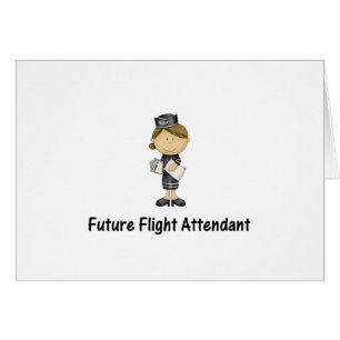 framtida flygvärdinna hälsningskort