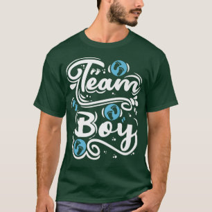 Framtida föräldrateam Boy Baby Gender Reveal T Shirt