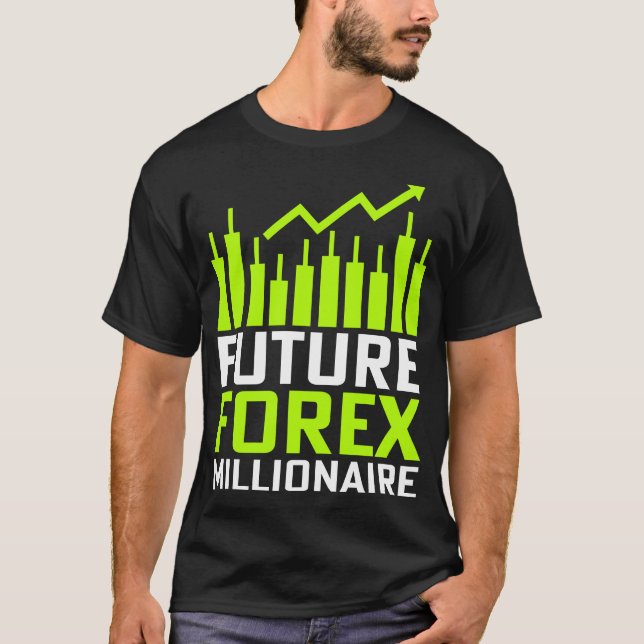 Framtida Forex Millionaire T Shirt (Framsida)