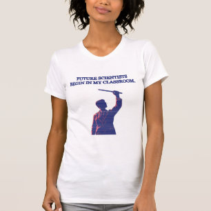 Framtida forskare klassrumsutbildare STEM-design T Shirt