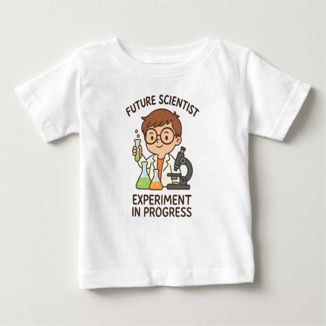 Framtida forskare - Pågående experiment T Shirt (Framsida)