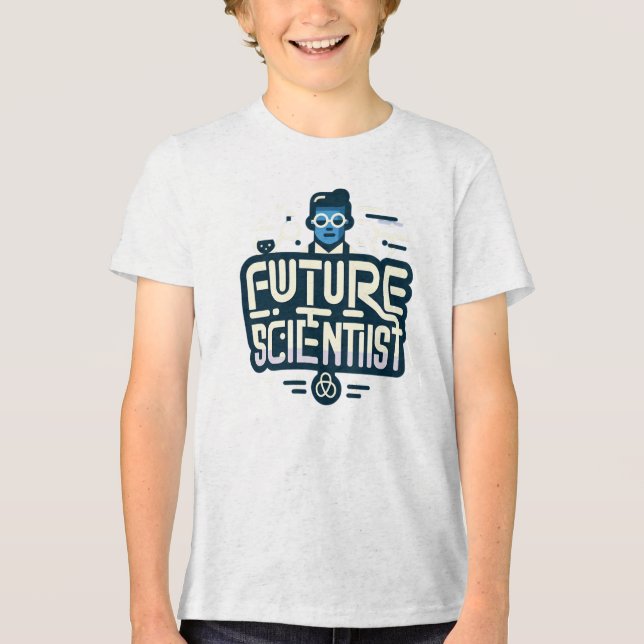framtida forskare t shirt (Framsida)