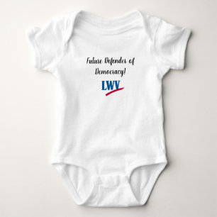 Framtida försvarare av demokratibabybodysuiten t shirt