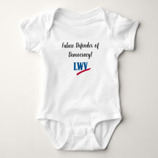 Framtida försvarare av demokratibabybodysuiten t shirt