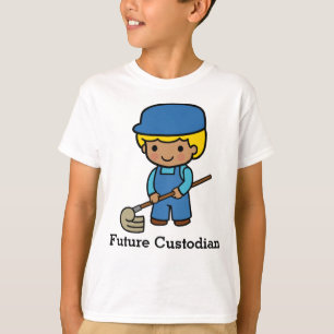 Framtida förvaringsinstitut med flyttbar t shirt