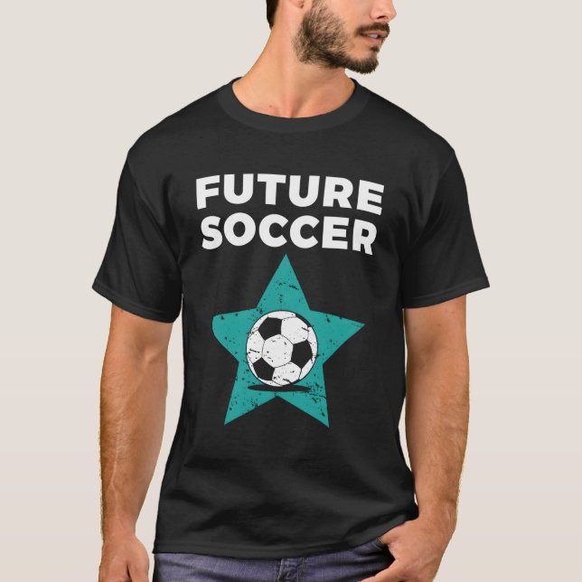 framtida fotboll för fotboll t shirt (Framsida)