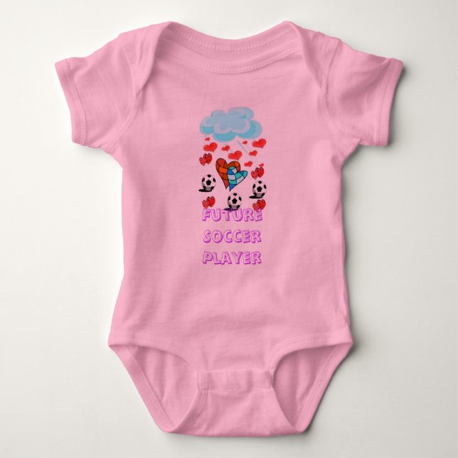 Framtida fotbollsspelare tee (Framsida)