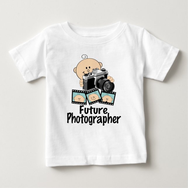 Framtida fotograf t-shirt (Framsida)