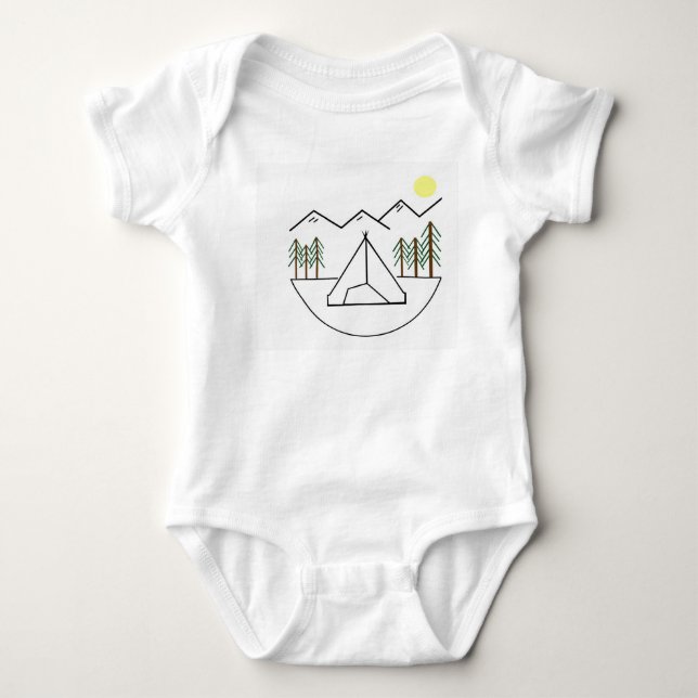 Framtida Fridluftsmänniska Onsie för din framställ Tee Shirt (Framsida)