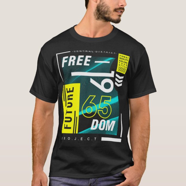 Framtida frihet t shirt (Framsida)