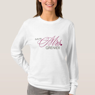 Framtida fru Anpassade T-Shirt