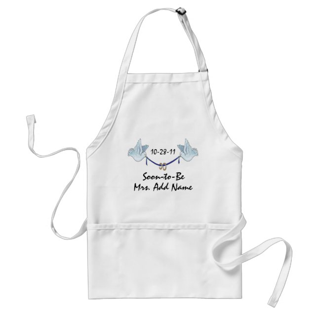 Framtida fru Aprons och gåvor Förkläde (Framsidan)