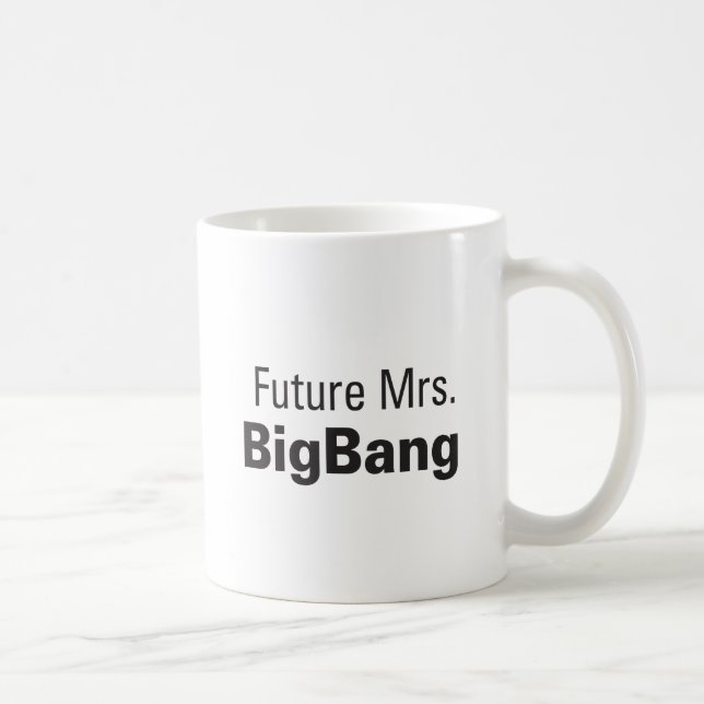 Framtida Fru BigBang Råna Kaffemugg (Höger)