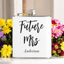 Framtida fru Black White Bachelorette Fickplunta