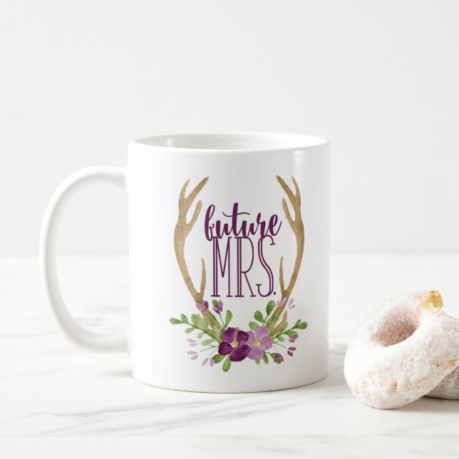 Framtida Fru Boho Råna Kaffemugg (Med munk)