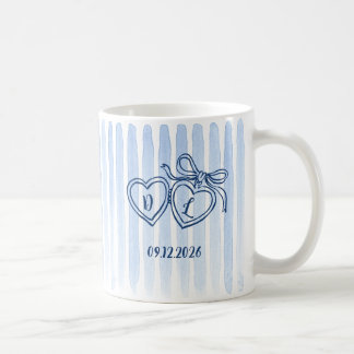 Framtida fru Bröllopsdatum Brud att bli present En Kaffemugg