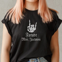 Framtida fru Gothic Skeleton Heart Bachelorette