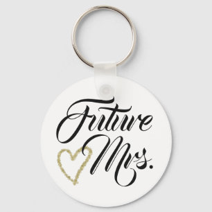 Framtida Fru Keychain Nyckelring