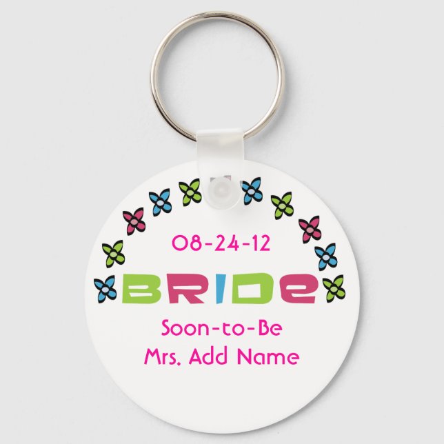 Framtida fru Keychain Nyckelring (Framsida)