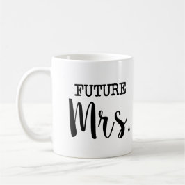 Framtida Fru rolig brud Kaffemugg