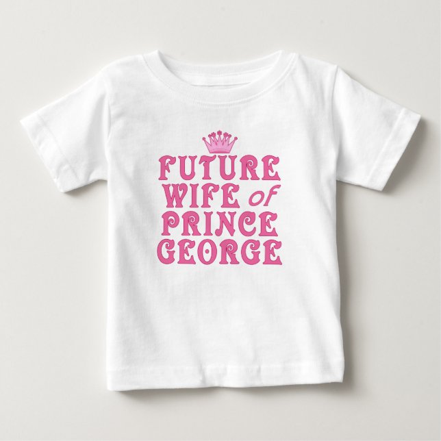 Framtida frun till prins George T-shirt (Framsida)